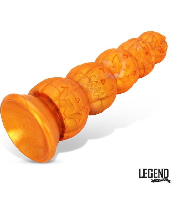 Legend Pumpkron Pumpkin-shaped Liquid Silicone Dildo 19,7 cm