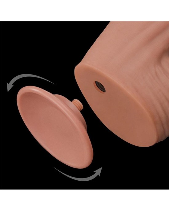 Lovetoy Dildo Dual Layer Sliding Skin 12