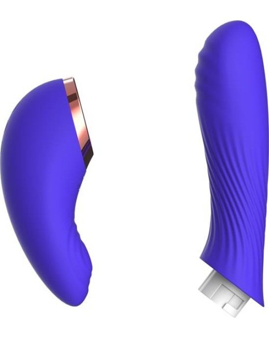 Action Rayden Detachable Rotating Beads Vibrator with Pulsation Two Positions