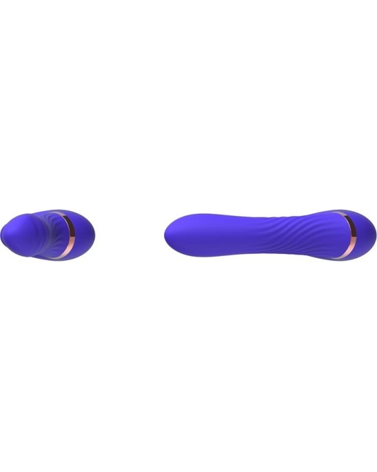 Action Rayden Detachable Rotating Beads Vibrator with Pulsation Two Positions