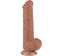 Lovetoy Dildo Sliding Skin 8 Brown