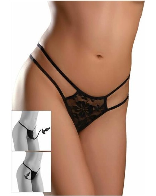 Panty with Butt Plug One Size S-L