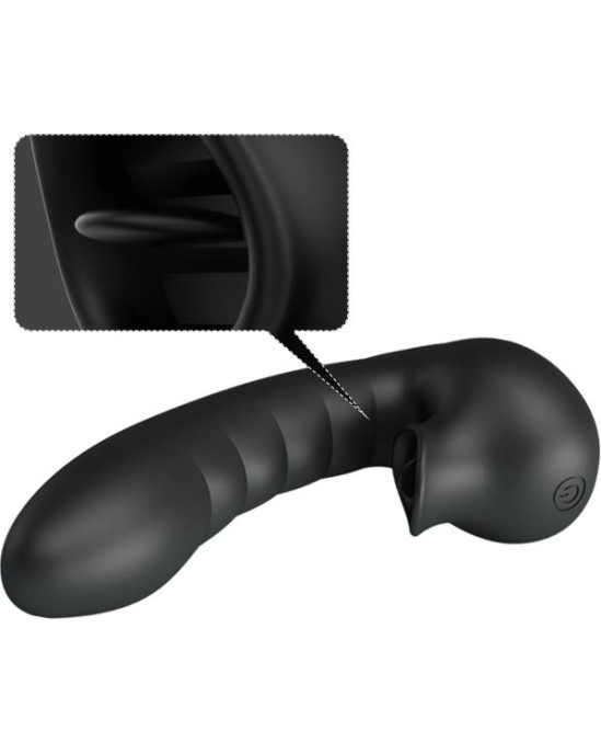 Prettylove Hobgoblin Finger Sleeve Vibration and Stimulating Tongue