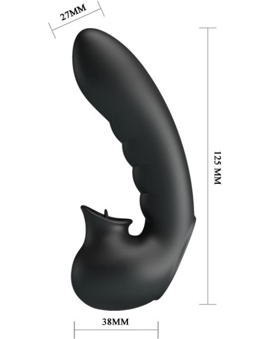 Prettylove Hobgoblin Finger Sleeve Vibration and Stimulating Tongue