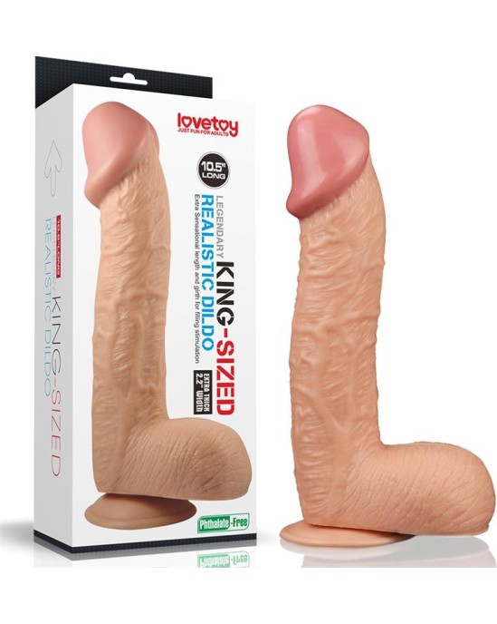 Lovetoy Dildo King 10.5 Flesh