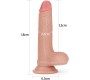 Lovetoy Dildo Nature 7 Liquid Silicone Flesh