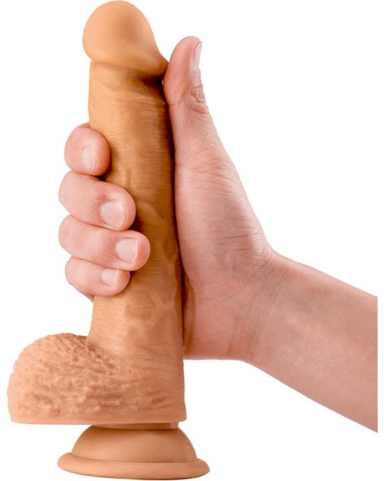 Max & Co Dean Realistic Dildo with Testicles 8.5 Flesh