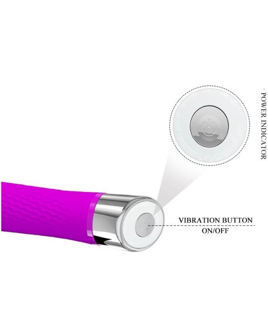 Prettylove Vibe Sebastian Silicone Purple