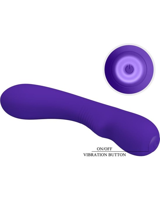Prettylove Prescott Vibrator USB Silicone Lilac