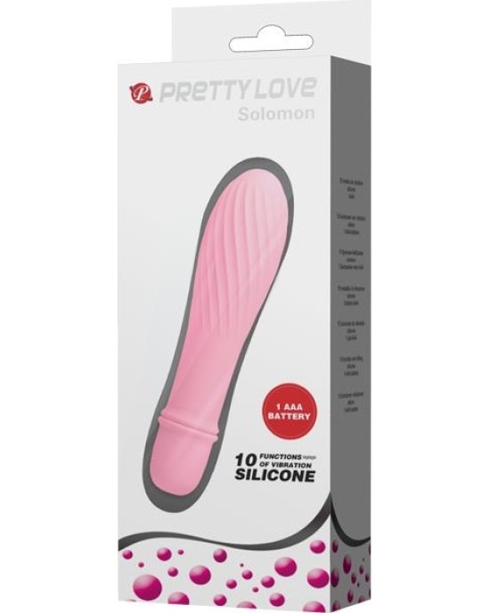 Prettylove Stimulator Solomon Soft Pink