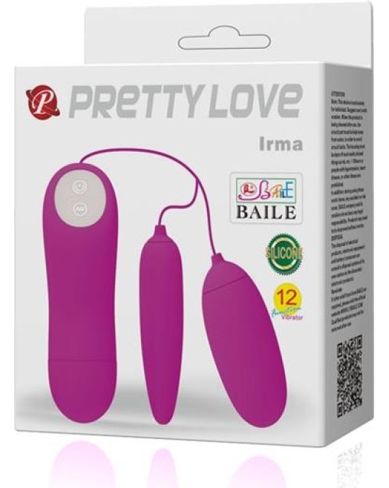 OHMAMA - Teksturēta Vibroola ar pulti 10 REŽĪMI zila