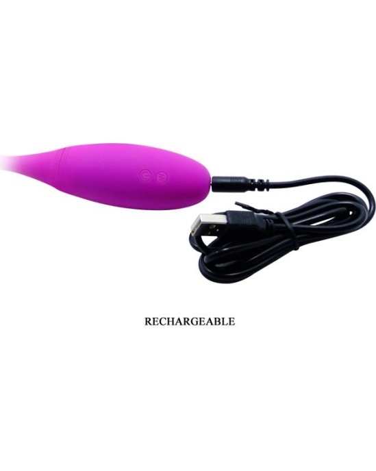 Online vadības pults, vibrējoša ola L violetā krāsā