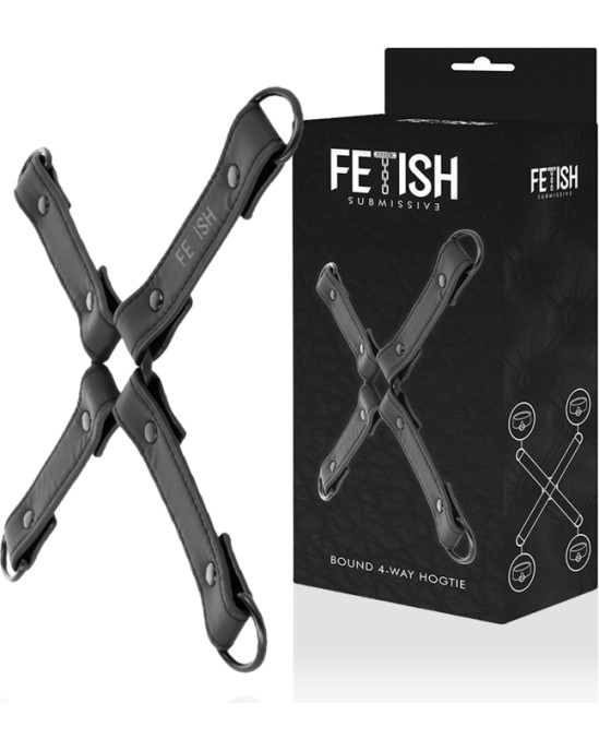 Fetish Submissive Bondage FETISH SUBMISSIVE - VEGAN LEATHER HANDCUFF UNION