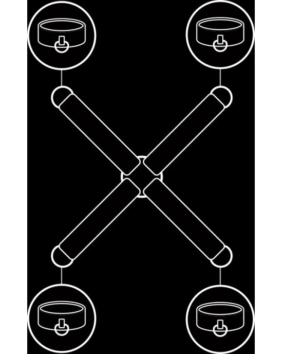 Fetish Submissive Bondage FETISH SUBMISSIVE - VEGAN LEATHER HANDCUFF UNION