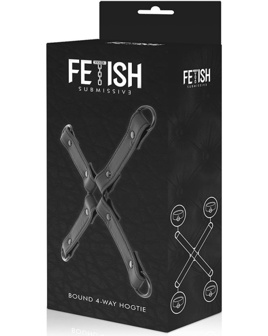 Fetish Submissive Bondage FETISH SUBMISSIVE - VEGAN LEATHER HANDCUFF UNION