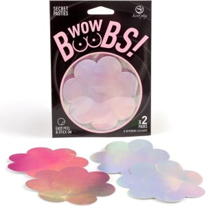 Secretplay 100% Fetish SECRET PLAY - WOW BOOBS! FLOWER NIPPLE COVERS