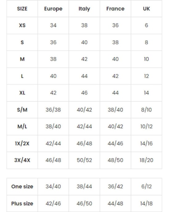 Leg Avenue Teddies LEG AVENUE - CROSS BODYSUIT MULTICOLOR