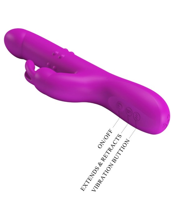 Pretty Love Flirtation PRETTY LOVE - REESE ROTATING VIBRATOR violets