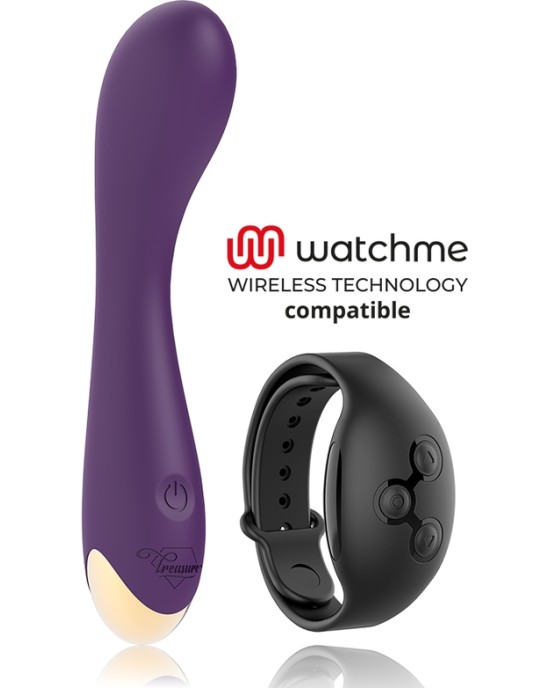 Treasure HANSEL G-SPOT VIBRATOR WATCHME WIRELESS TECHNOLOGY COMPATIBLE