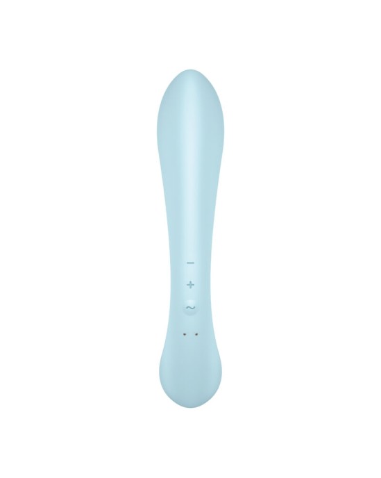 Satisfyer Vibrator SATISFYER TRIPLE OH HYBRID VIBRATION - BLUE