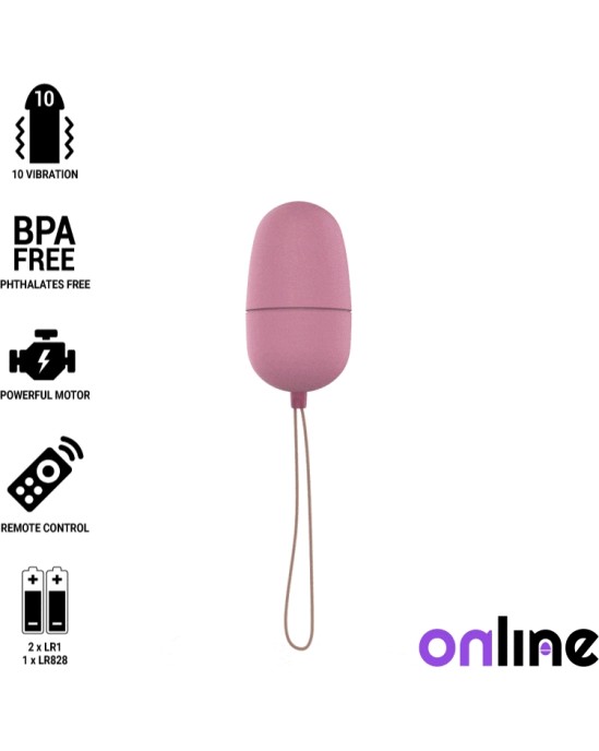 Online VIBRATING EGG WITH PINK REMOTE CONTROL