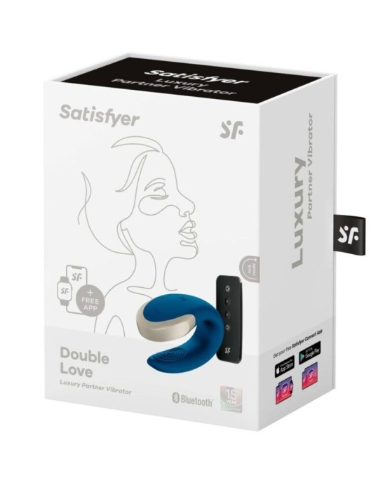 Satisfyer Connect Pāru vibrators zils