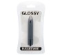 Glossy Stimulējošs vibrators melns