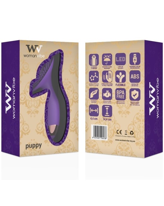 Womanvibe PUPPY STIMULATOR RECHARGEABLE SILICONE