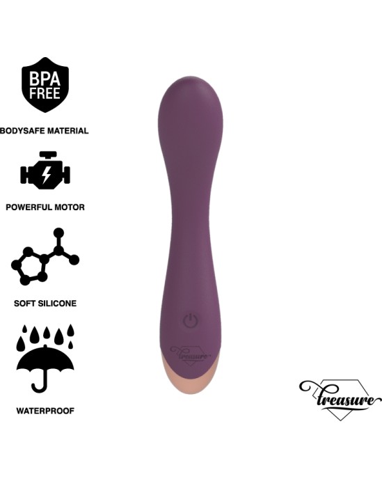 Treasure HANSEL G-SPOT VIBRATOR WATCHME WIRELESS TECHNOLOGY COMPATIBLE