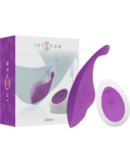 INTENSE - Biksīšu vibrators ar pulti violets