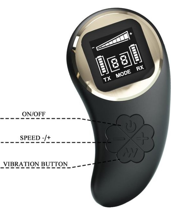 Prettylove Nathan Couple Toy with Digital Screen remote