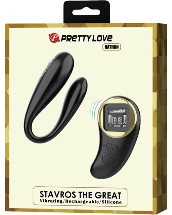 Prettylove Nathan Couple Toy with Digital Screen remote