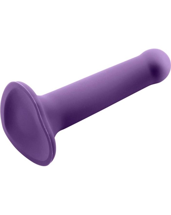 Action Bouncy Liquid Silicone Dildo Hiper Flexible 6.5 - 16.5 cm Size S Purple