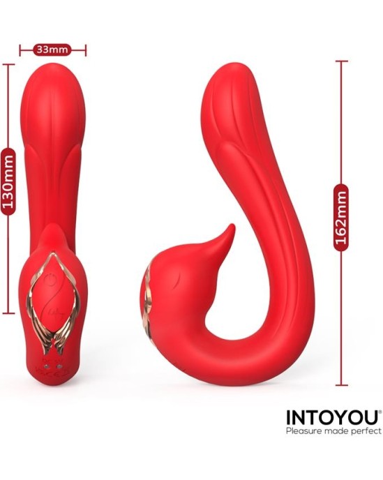 Intoyou Swana Vibrator Licking Tongue with Angle Adjustable