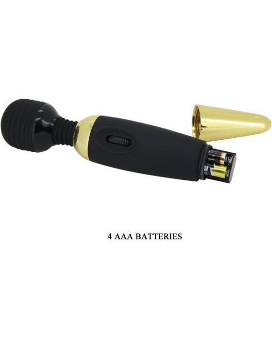 Prettylove Pretty Love Massager Power Wand Black and Gold
