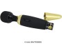 Prettylove Pretty Love Massager Power Wand Black and Gold