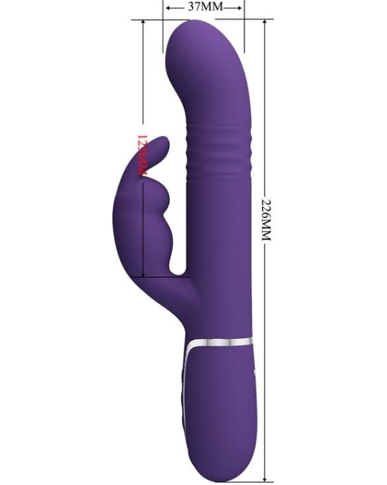 Prettylove Vibe wt Thrusting, Rotation Beads Twinkled