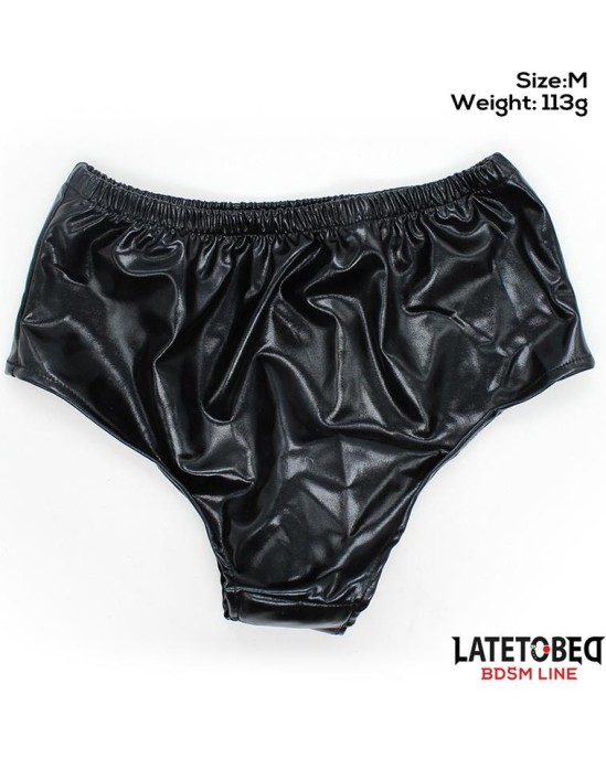 Latetobed Bdsm Line Elastic Briefs with Semi Realistic Dildo