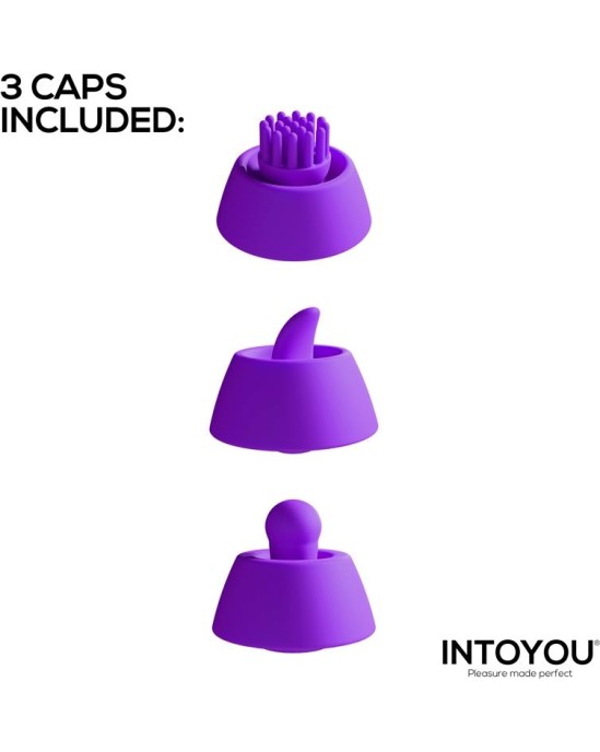 Intoyou Siter 2.0 Flapping Tongue with Hitting Ball Vibrator with Caps