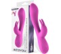 Intoyou Mauve Unibody Liquefied Silicone Vibe USB Pink