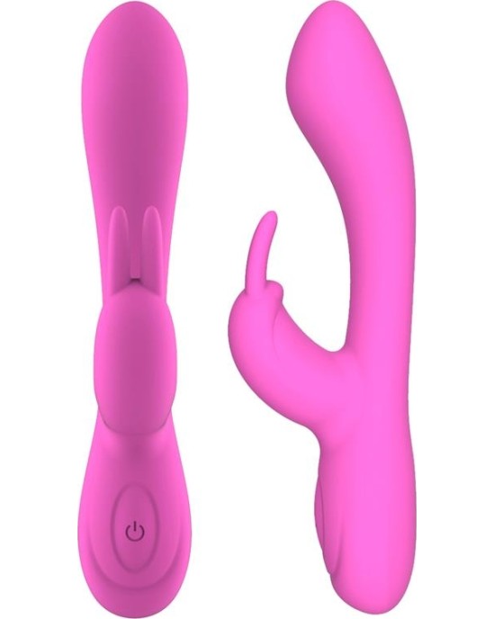 Intoyou Mauve Unibody Liquefied Silicone Vibe USB Pink