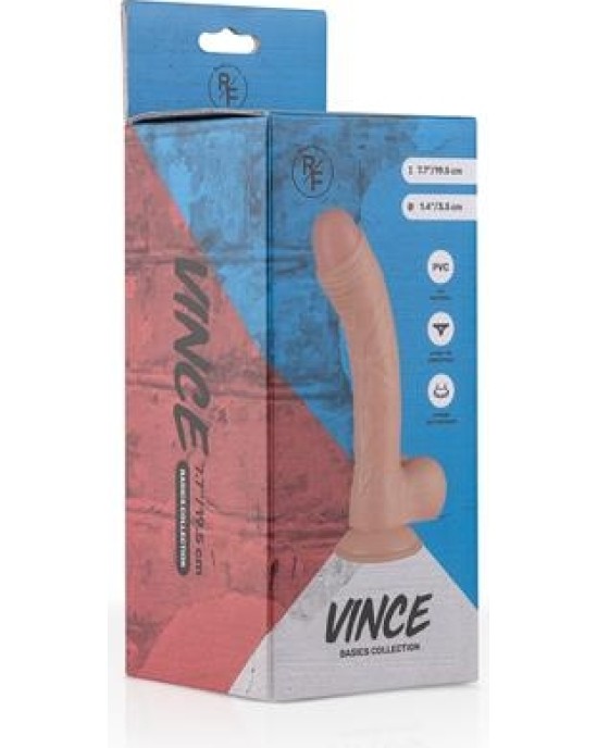 Real Fantasy Vince Realistic Dildo  19.5 cm