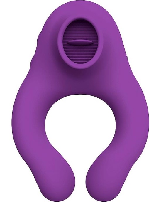 Action Fenda Vibrating Ring with Licking Tongue and Remote Control 3 Motors Magnetic USB