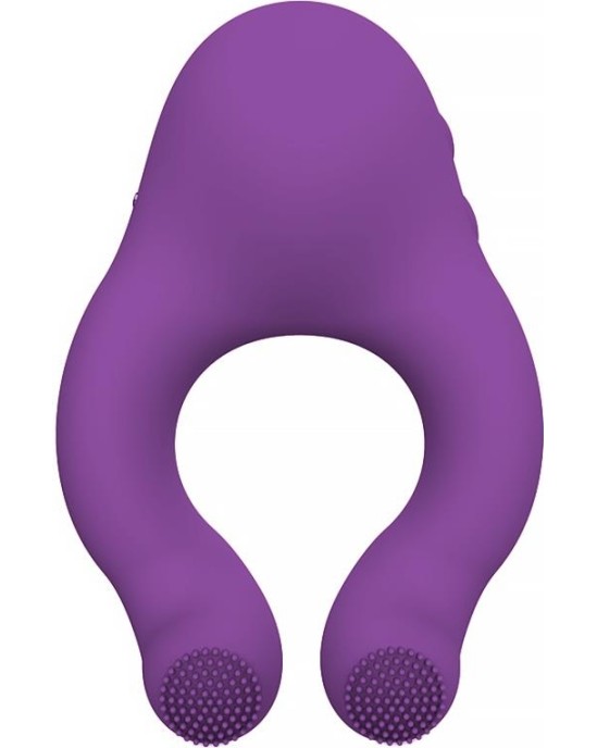 Action Fenda Vibrating Ring with Licking Tongue and Remote Control 3 Motors Magnetic USB