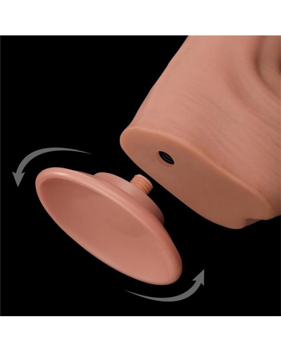 Lovetoy Dildo Dual Layer Sliding Skin 11.5