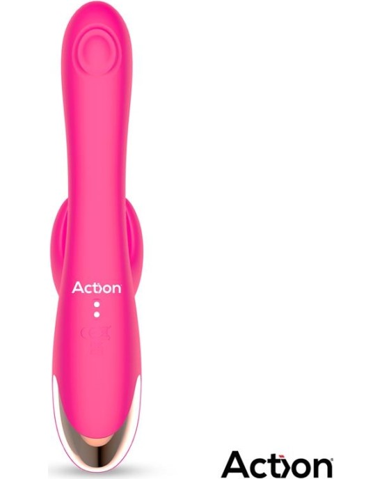 Action Antony Double Tapping and Finger Wiggling Vibe