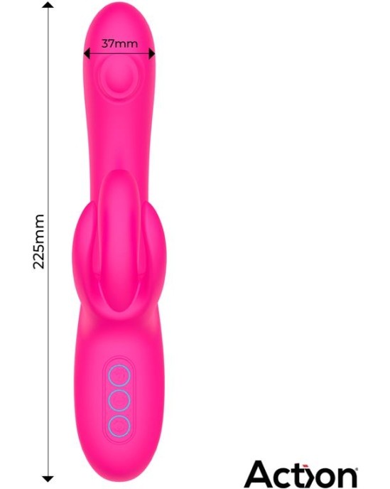 Action Antony Double Tapping and Finger Wiggling Vibe