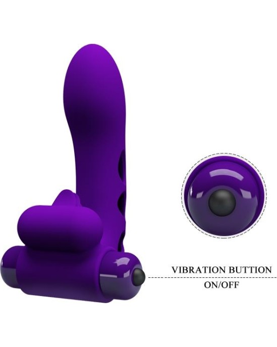 Prettylove Orlando Finger Sleeve with Vibration