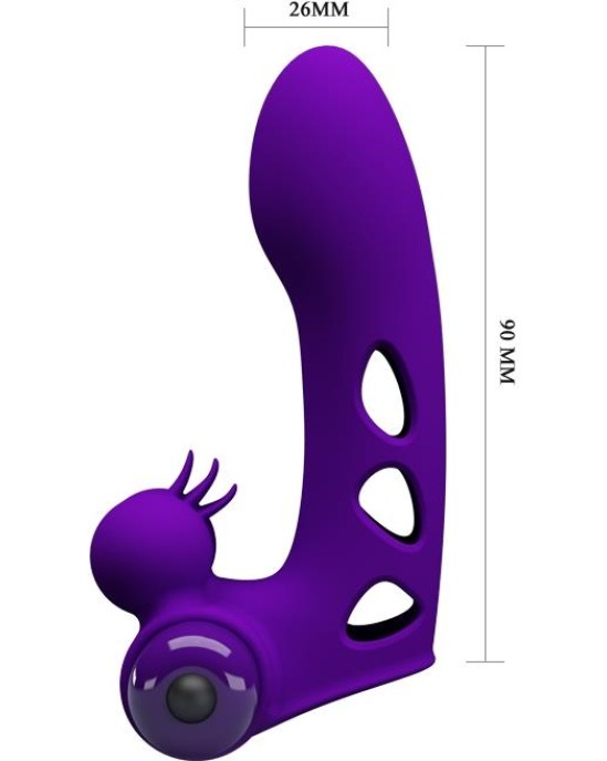 Prettylove Orlando Finger Sleeve with Vibration