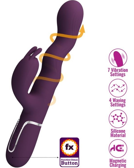 Prettylove Laursen Vibrator with Waving Modes